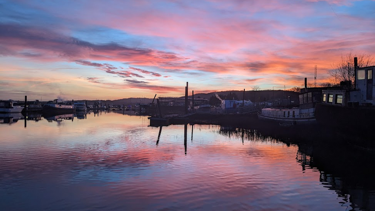 Marina - sunset