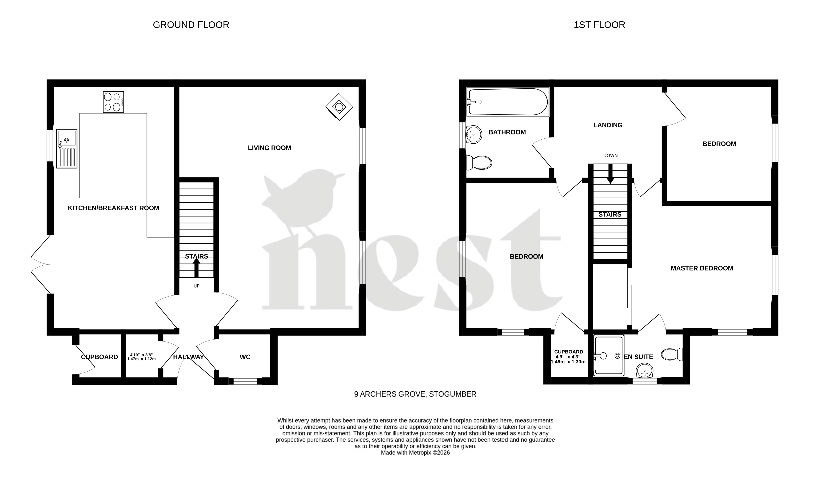 Archers Grove, Stogumber, Taunton, Somerset floor plan