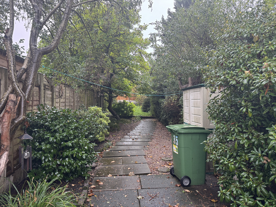 Rear garden