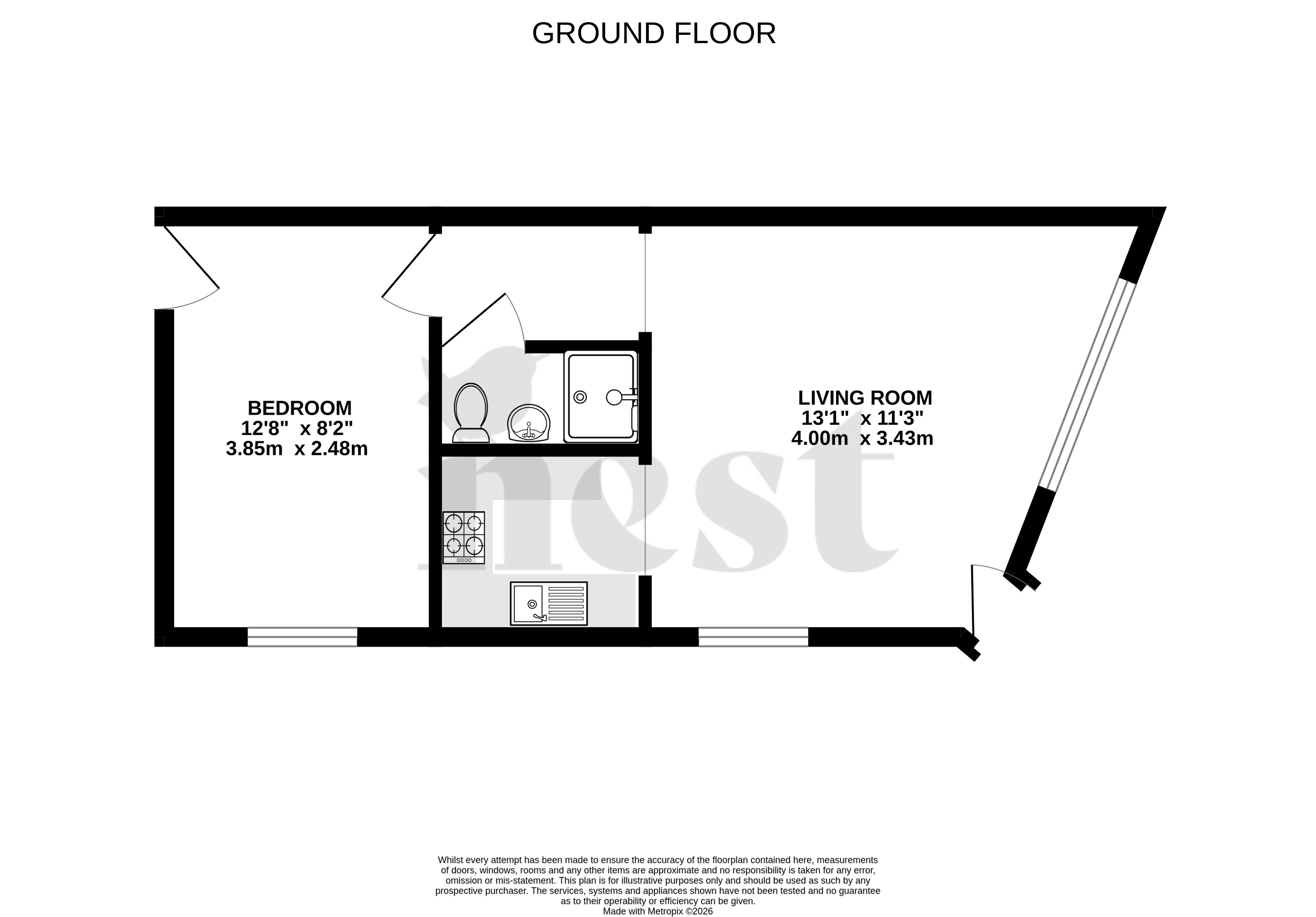 Cannon Court, Bridgwater floor plan