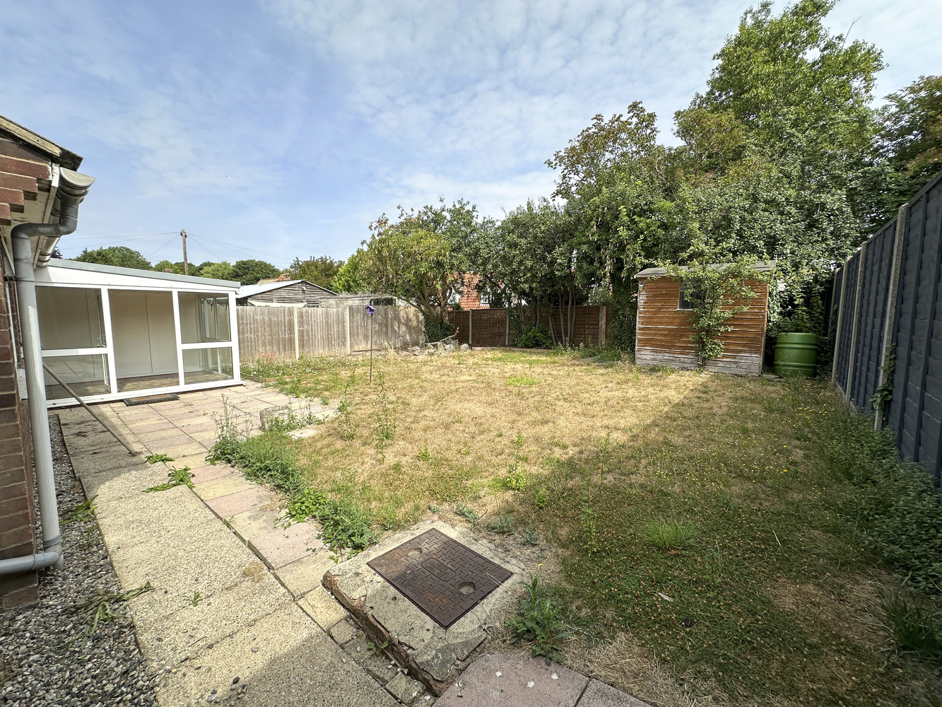 Rear garden