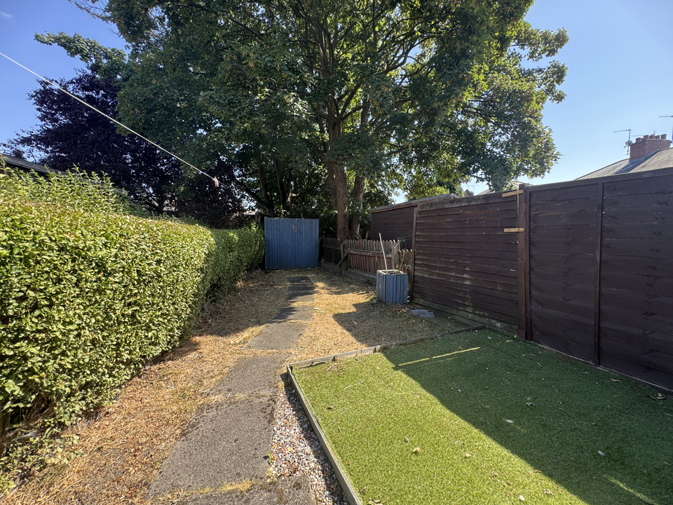 Rear garden