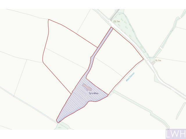 Optional Land Outlined Red