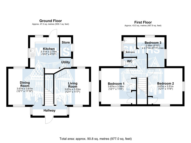 The Manse, Newent - all floors.JPG