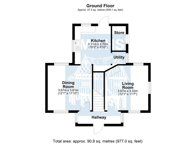The Manse, Newent - Ground Floor.JPG