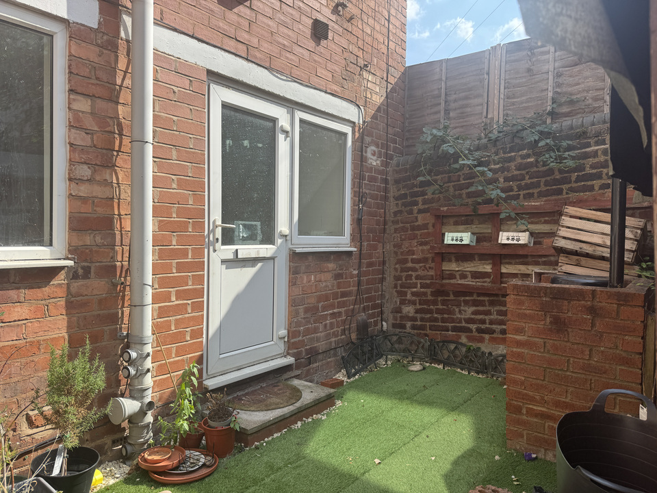 Rear garden