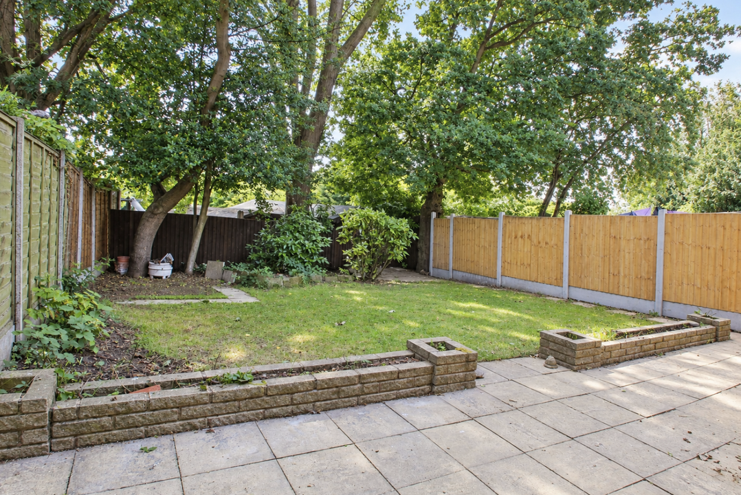 Rear garden