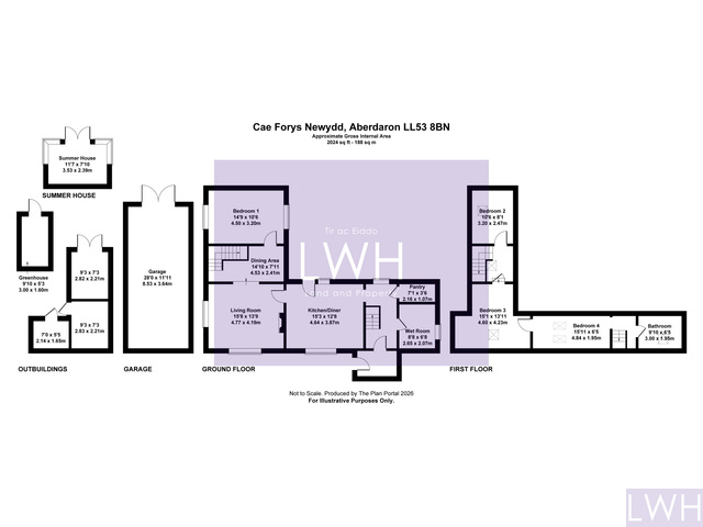 Cae Forys Newydd, Aberdaron LL53 8BN LWH