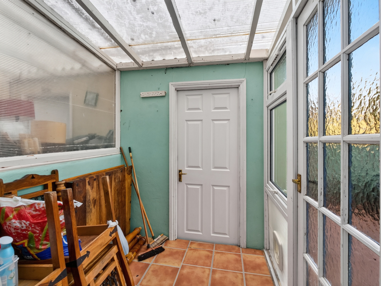 Rear porch