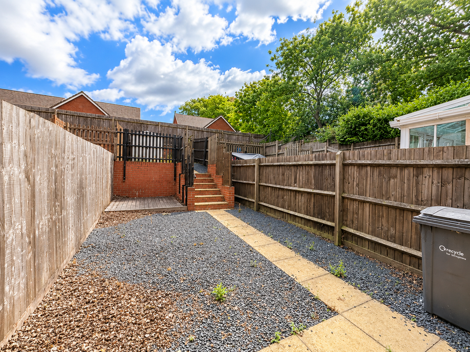 Rear garden