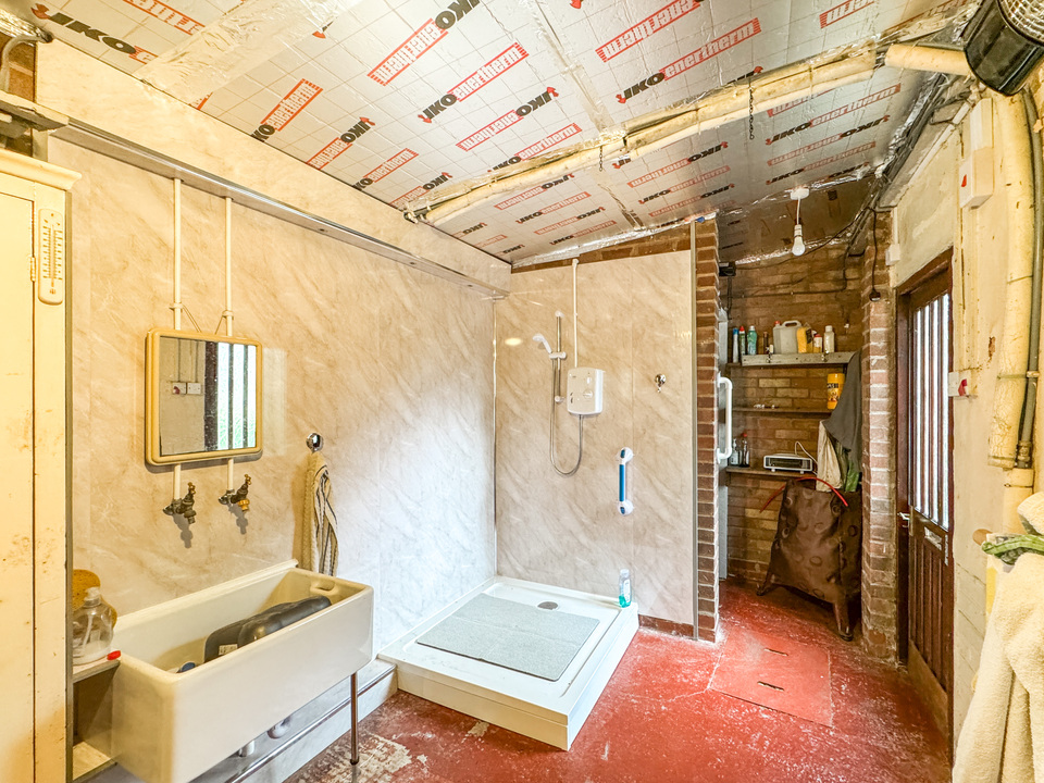 Downstairs shower/wet room