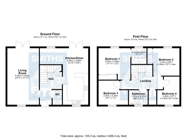 67 Meek Road, Newent - all floors.JPG