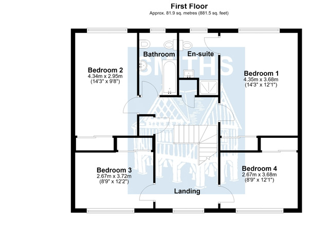 Beechenhurst, Culver Street, Newent - First Floor.JPG