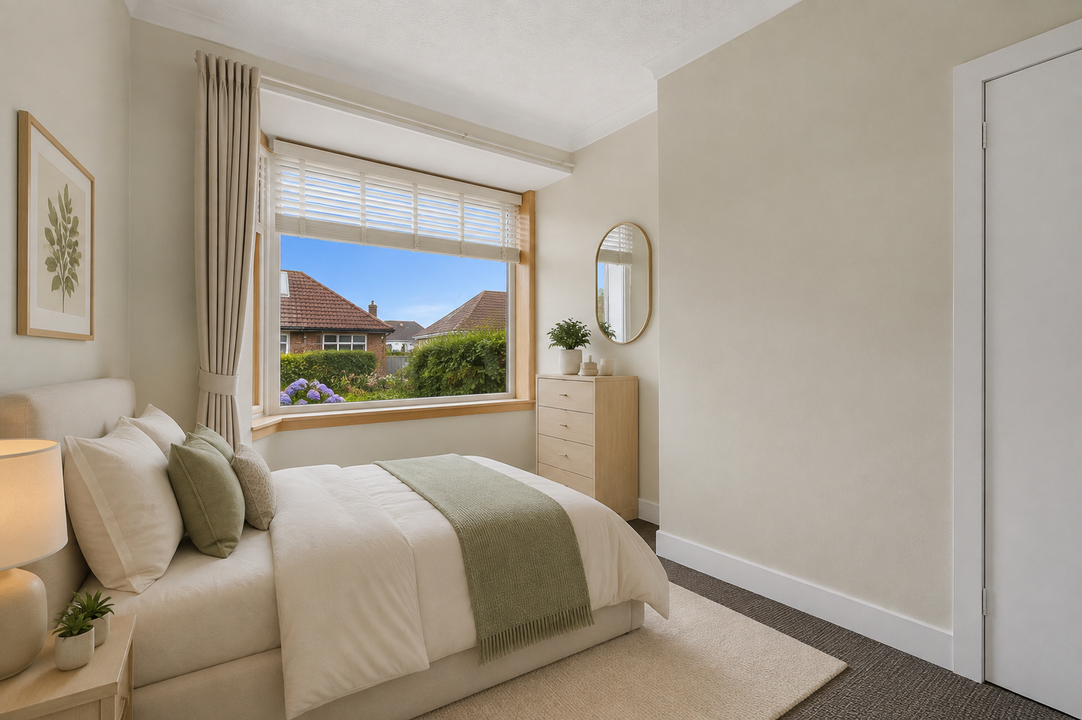 Virtually Staged Bedroom 3